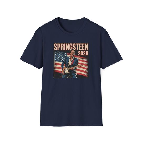 Discover Springsteen 2028 Rock Campaign Shirt