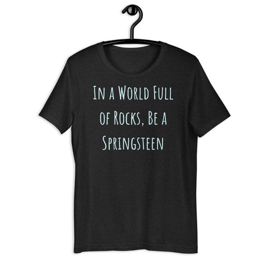 Discover Bruce Springsteen Rock Shirt, Springsteen Tshirt, Protest T-shirt, The Boss Tee