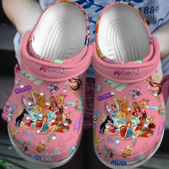 Discover Winx Club Cartoon Clogs Shoes