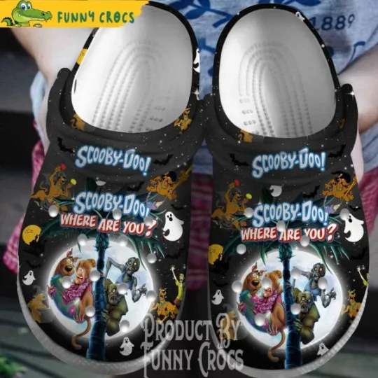 Discover Halloween Where Are You Scooby Doo Slippers Clogsband Clogs