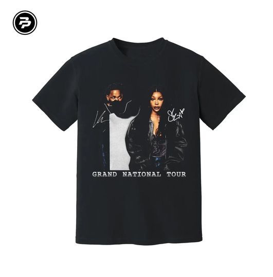 Discover Grand National Tour T Shirt, Kendrick Lamar Sza Concert Merch, SZA Album Cover