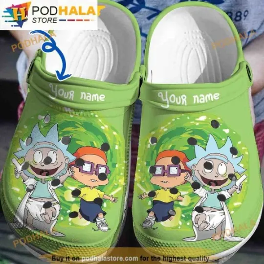 Discover Personalized Baby Rick And Rickandmorty 3D Funny Clog Shoes