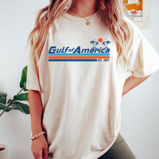 Discover Gulf of America T-Shirt, Gift for Americans, Patriotic Tee