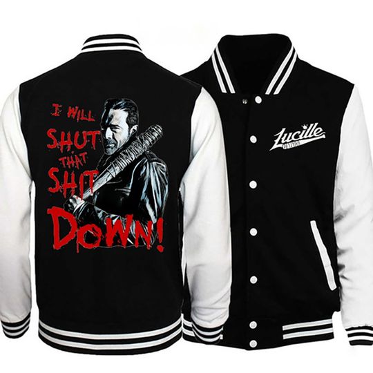 Discover Negan-This Is Lucille The Walking D  Baseball Jacket