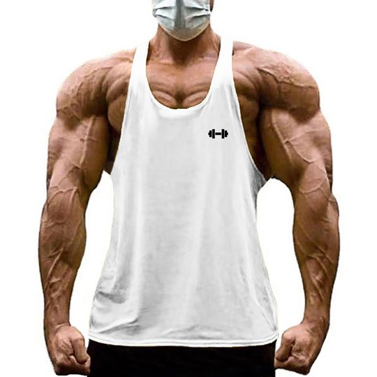 Discover Gym Bodybuilding Stringer Y-back Tank Tops