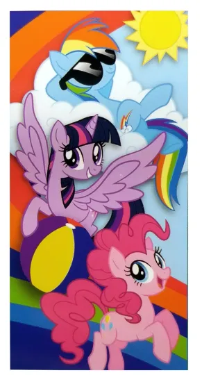 Discover My Little Pony Beach Ponies Beach Towel for Summer