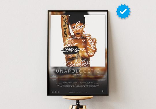 Discover Rihanna Poster | Unapologetic Poster