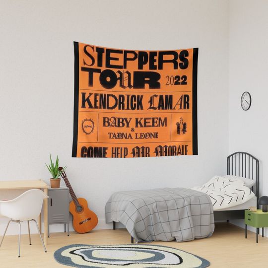 Discover The Big Steppers Tour Tapestry
