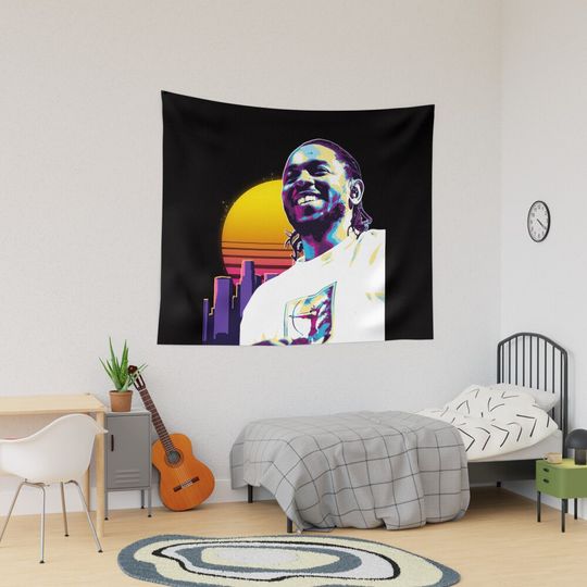 Discover Kendrick lamar retro Tapestry