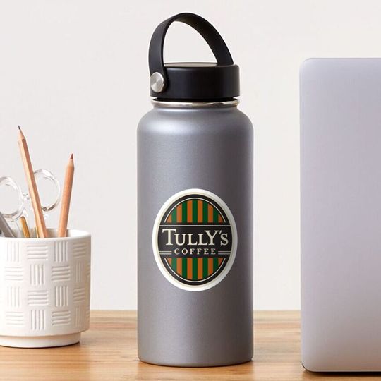 Discover Tully's Coffee - Japanese Cafe Sticker