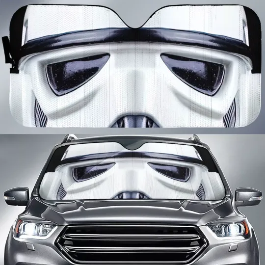 Discover Stormtrooper Car Sun Shade  Stormtrooper Darthh Vaderr Car Sunshade