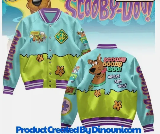 Discover Scooby Doo Baseball Jacket