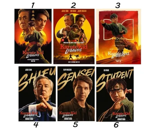 Discover Karate Kid: Legends 2025 Movie Poster – Action Film Wall Art