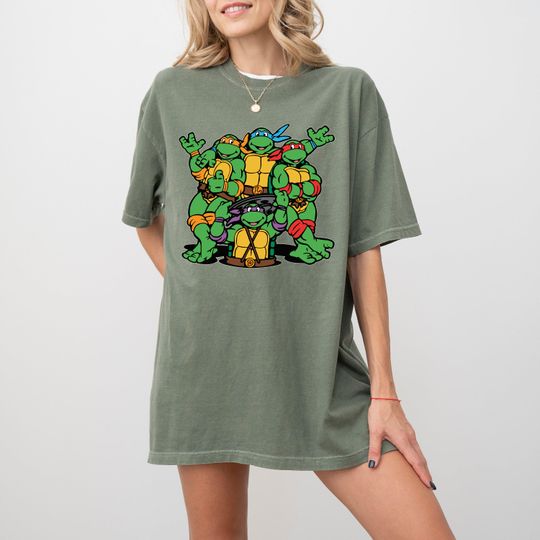 Discover Ninja Turtles Shirt, Teenage Mutant Ninja Turtles Shirt, Vintage Ninja Turtles 90s Tee