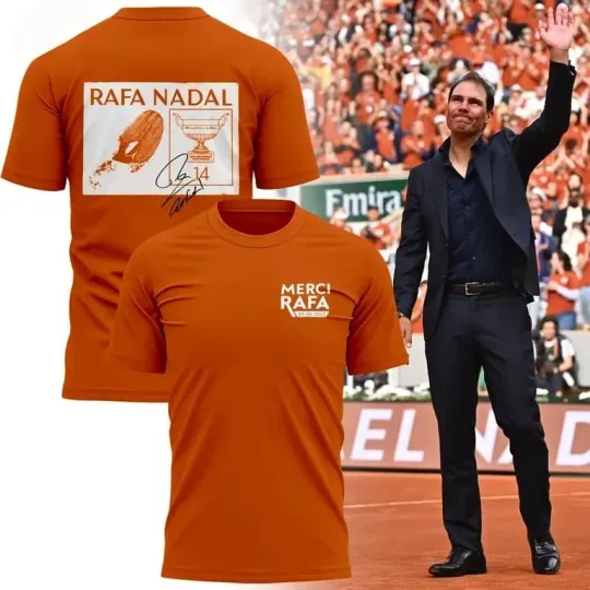 Discover Rafael Nadal and Roland Garros Forever Remain 2025 Special T-Shirt