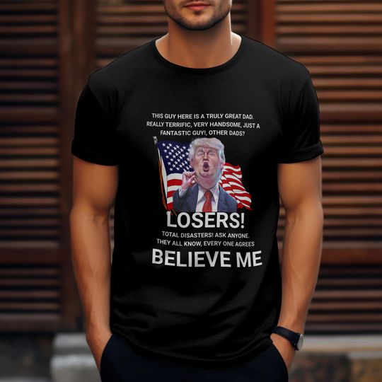 Discover Funny Political T-Shirt, Humorous Top for Dad