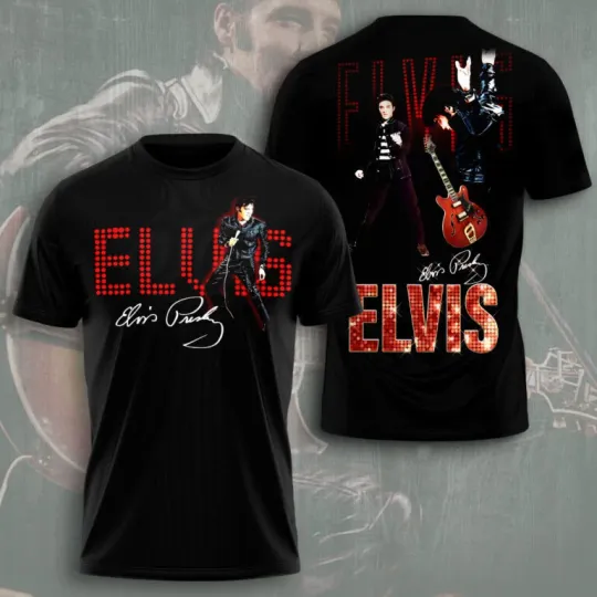 Discover Elvis Presley 3D T-Shirt ,  gift for fans