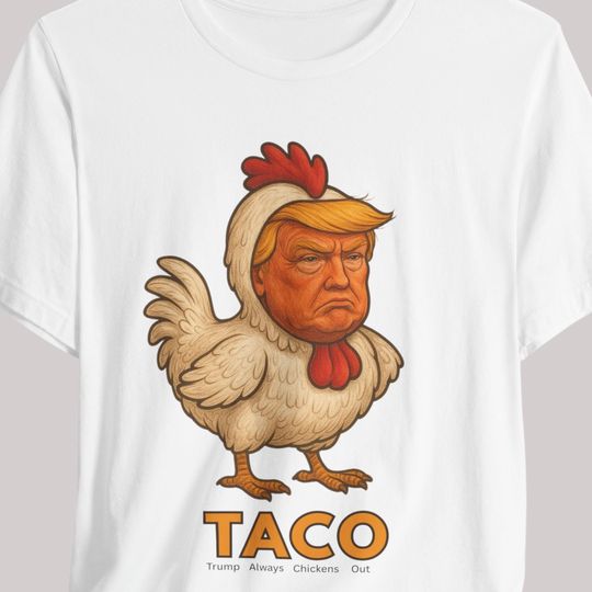 Discover Trump TACO shirt, Funny Political Unisex Tee, Anti-Trump Statement Shirt