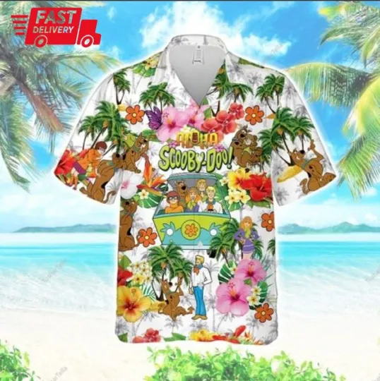 Discover Scooby Doo 3D HAWAI SHIRT Christmas Gift