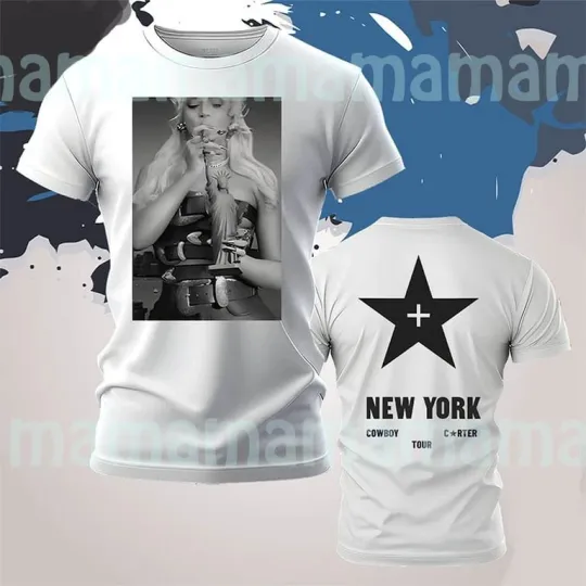 Discover NY Exclusive Beyonce Cowboy Carter Tour 2025 T-Shirt