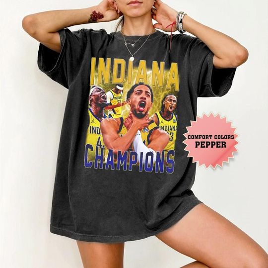 Discover Indiana Basketball Champions 2025 Shirt, Indiana Basketball Retro T-Shirt