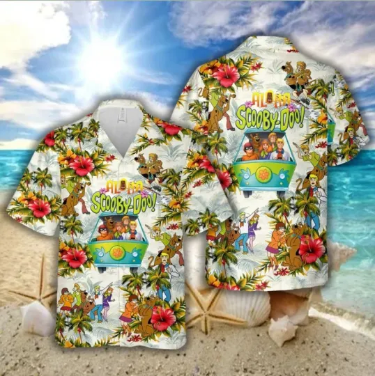 Discover Scooby-Doo 3D HAWAII SHIRTChristmas Gift