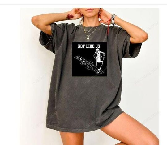 Discover They Not Like Us Kendrick Lamar Tee, Retro Hip Hop Shirt