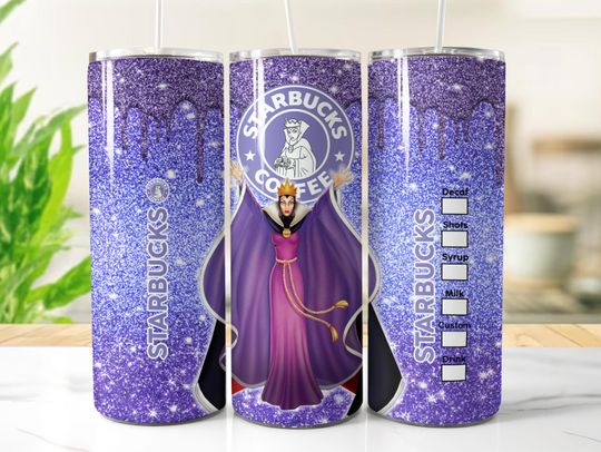 Discover Evil Queenn Villains 20oz Skinny Tumbler, Disneyyy Villains 20oz Tumbler, Villains Tumbler