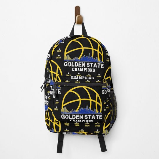 Discover Golden 2022 Basketball for men women warriors Backpack