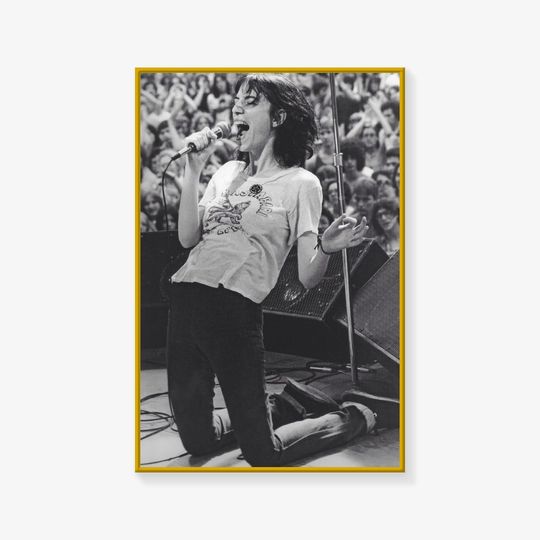 Discover Patti Smith Poster, Music Poster Print, Singer Poster