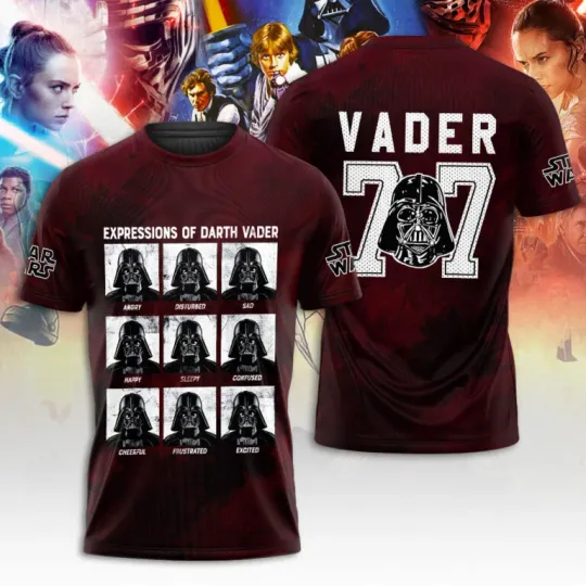 Discover Starr Warss 3D  - Unisex T-Shirt LH314
