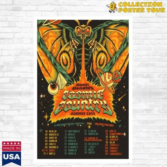 Discover Daniel Donato Summer Tour 2025 Poster