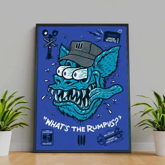 Discover JackWhite May 23 2025 Vancouver BC Poster