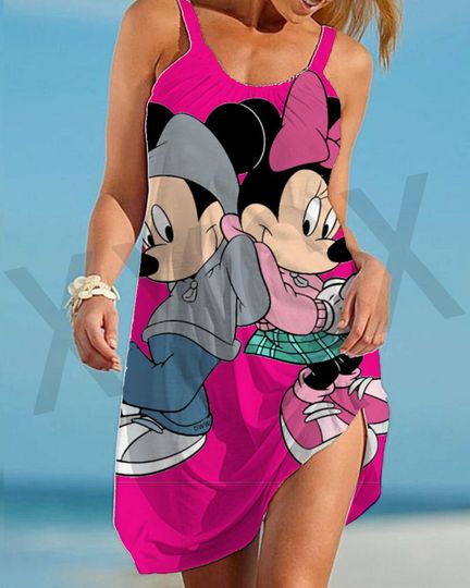 Discover Minniee Mouse Elegant Dresses For Women Woman Disneyyy Beach Dress