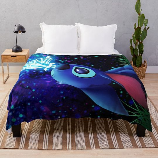 Discover Stitchh butterfly Starry sky Throw Blanket