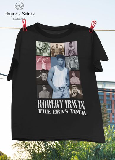 Discover Robert Irwin Erass Tourr Vintage T-Shirt