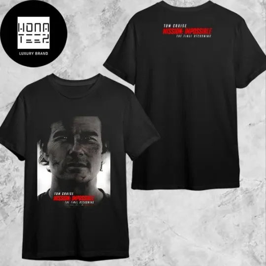 Discover Mission Impossible The Final Reckoning On May 23 2025 Fan Gifts Two Sides Shirt