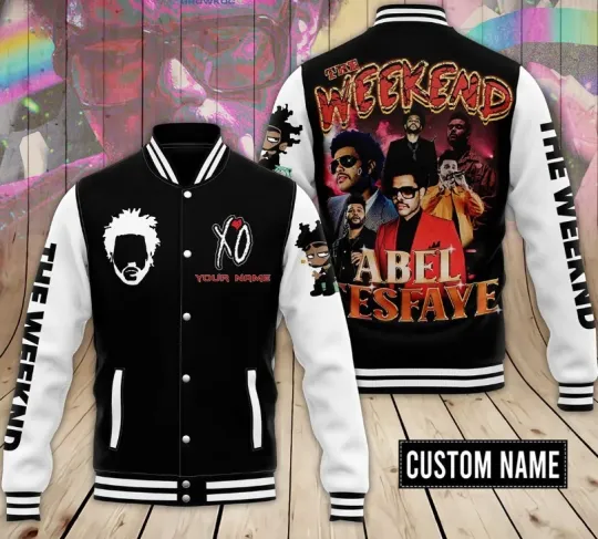 Discover Weeknds Abel Tesfaye Personalized Baseball Jacket