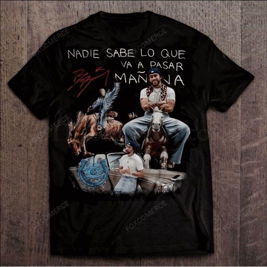 Discover Nadien Sabe Graphic Tee, Bad Bunny Merch Shirt