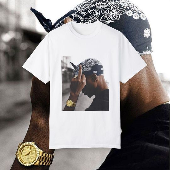 Discover 2Pac Street Style Unisex Graphic T-Shirt, Urban Fashion Tee