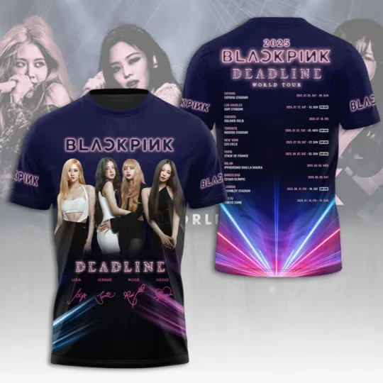 Discover Blackpink 3D - Unisex T-Shirt LH355