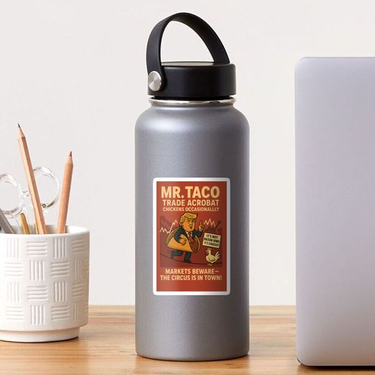 Discover Mr. TACO – The Trade Acrobat Sticker