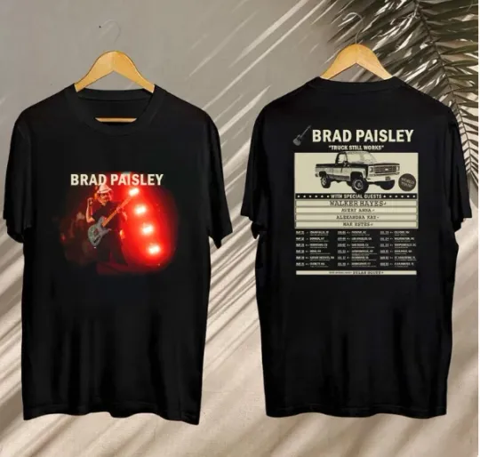 Discover 2025 Truck Still Works World Tour Brad Paisley Shirt, Brad Paisley Shirt, Brad P