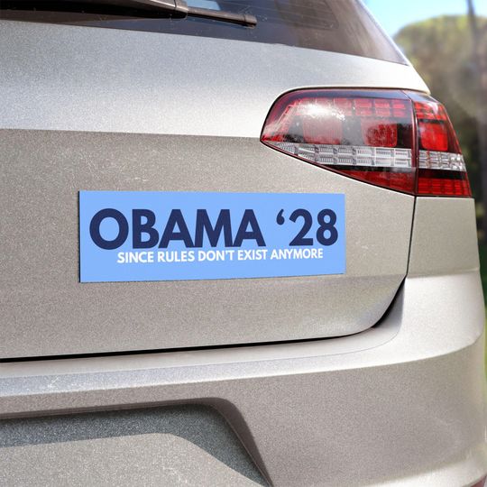 Discover Pro Democrat Anti Trump Car Magnet