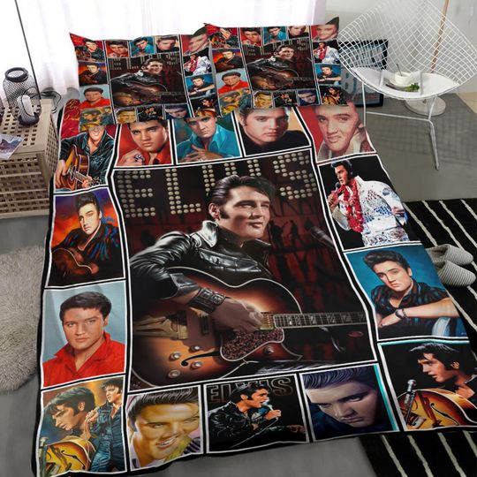 Discover Elvis Presley Gift Idea, Elvis Presley Lovers Bedding Set