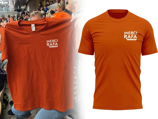 Discover Merci Rafa 25 05 2025 Shirt, Merci Rafa Tee, Merci Rafael Nadal, Gift for Sports Lovers