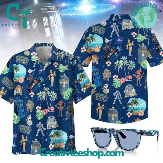 Discover Doctor Who Summer Hawaiian Shirt, Summer Gifts