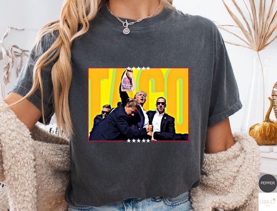 Discover Let's Go TACO Comfort Colors Tshirt Funny Protest T-Shirt
