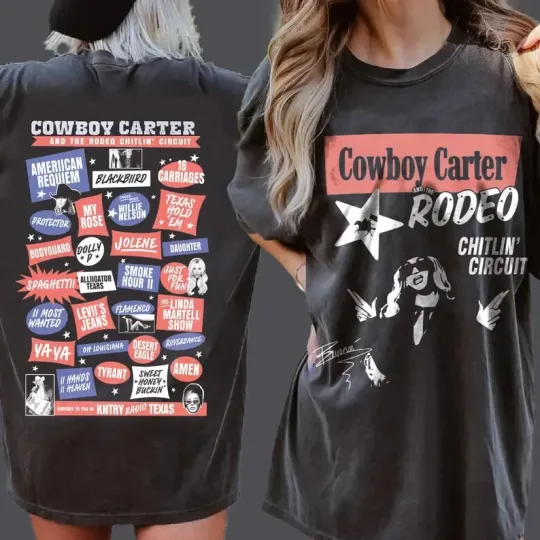 Discover Beyoncé Rodeo Chitlin Circuit Tour 2025 , Cowboy Carter Shirt
