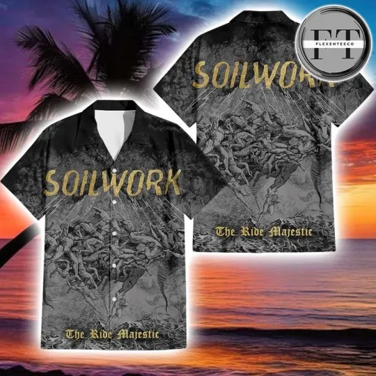 Discover Soilwork The Ride Majestic Album Cover 2025 Hawaiiann